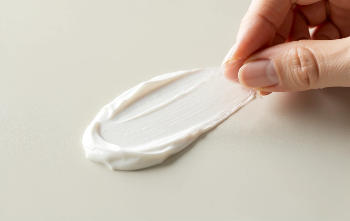 Collagen cream texture